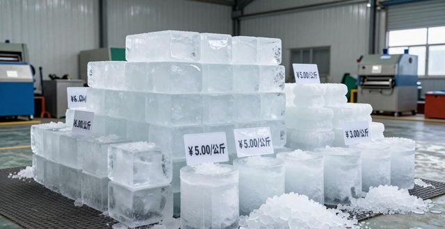 洛阳食用冰块多少钱 良臣制冰厂最新报价