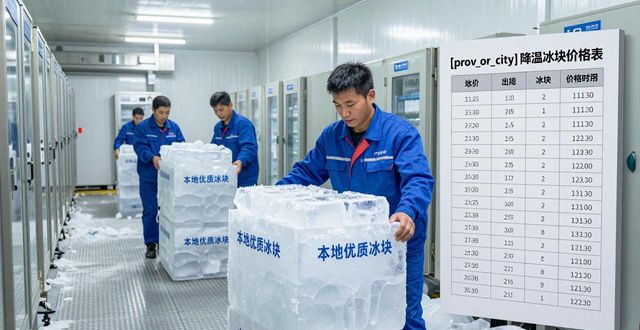 洛阳降温冰块多少钱一吨?本地制冰厂报价来了